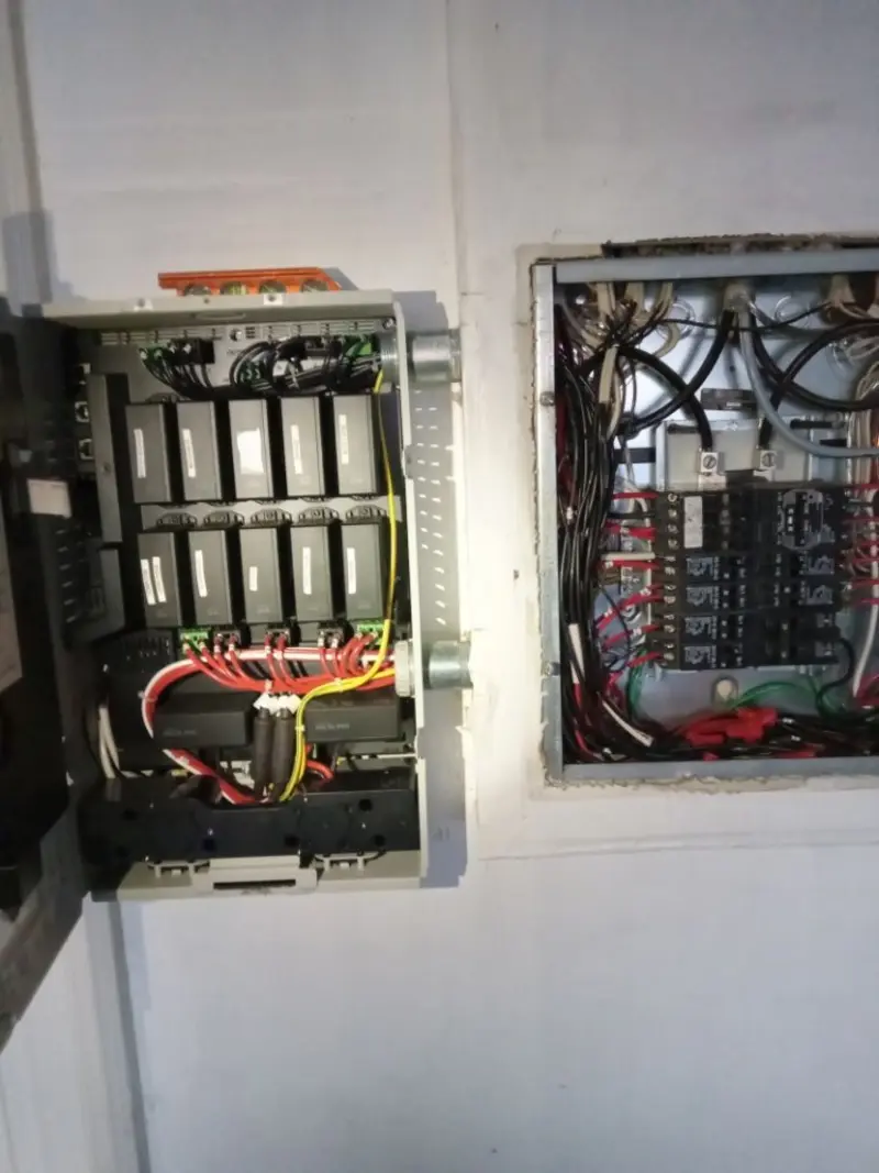Electrical panel upgrade completed for Indoor Lighting Installation in Morton